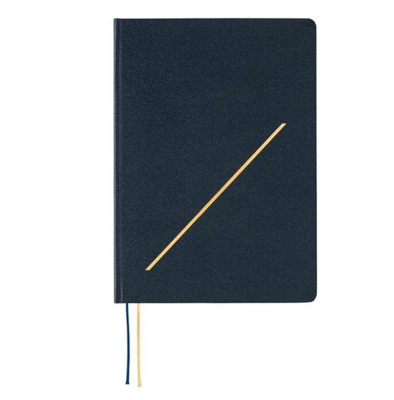 HOBONICHI TECHO HON - A6 English - Slash (Navy)