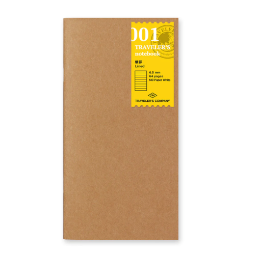 TRAVELER'S notebook 001 Lined Notebook