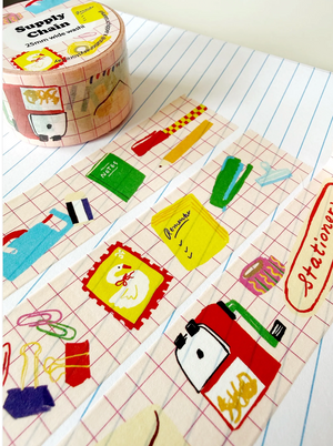 Supply Chain Wide Washi Tape