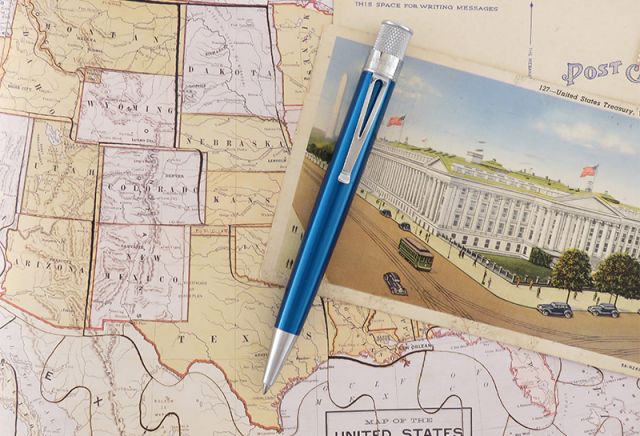 Retro 51 Tornado Classic Rollerball Peacock