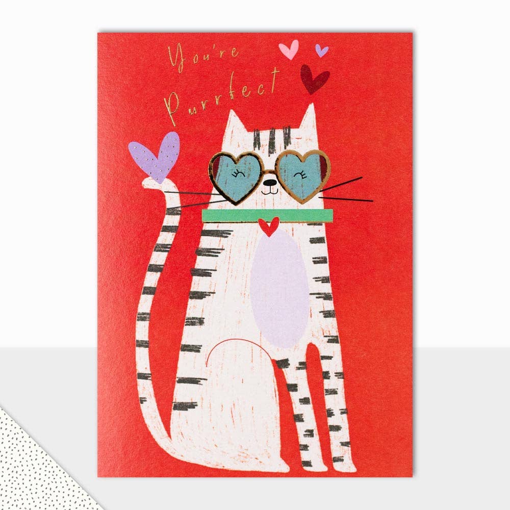 LOVE PERFECT GREETING CARD LAURA DARRINGTON