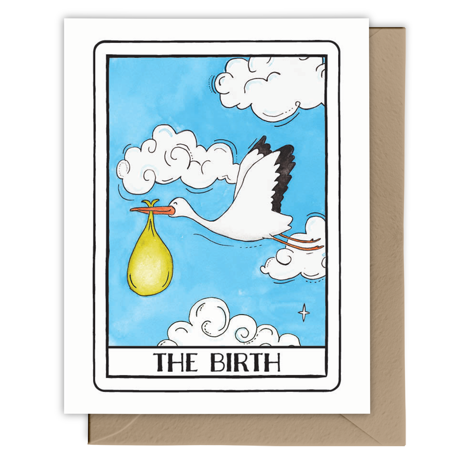 The Birth, New Baby Tarot Card: Single Card