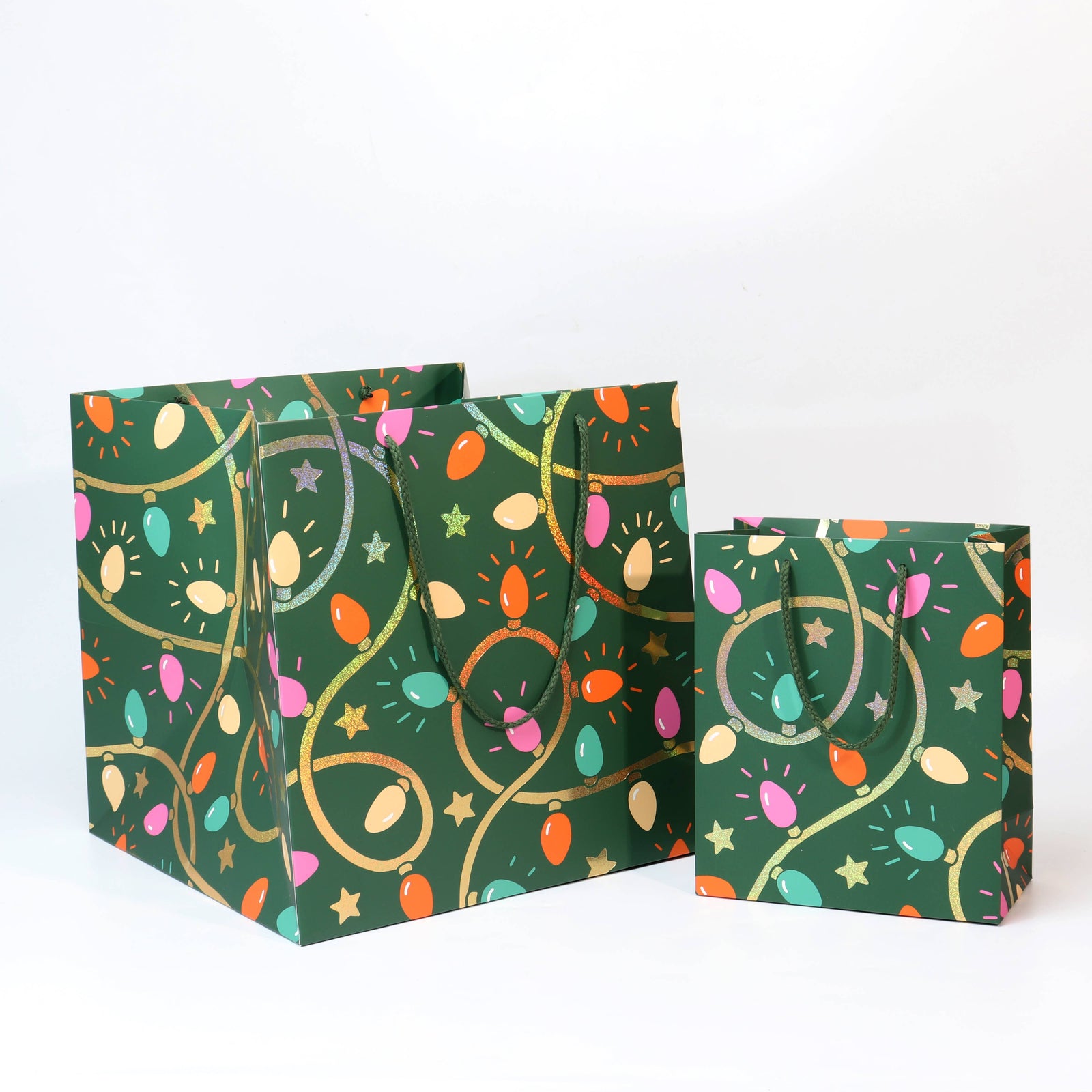 Holiday Bulbs Gift Bag