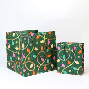 Holiday Bulbs Gift Bag