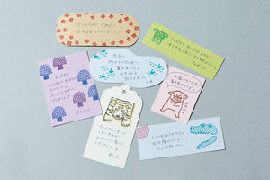 KORI JIRUSHI  Crystal Clarity Stamp S size - Fish