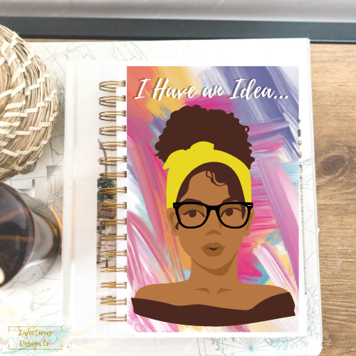 I Have an Idea...- 8.5"x 5.5" Spiral Notebook