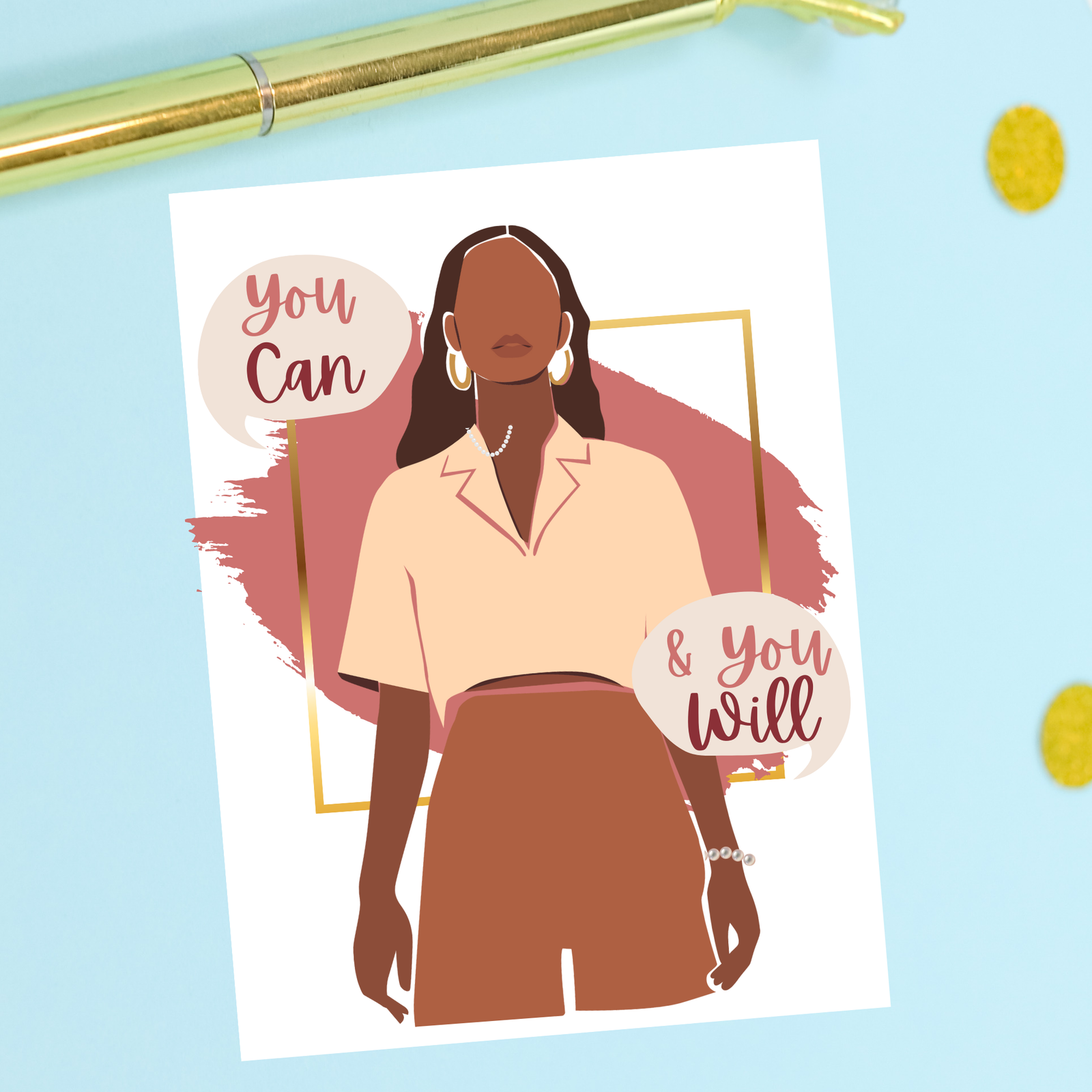 You Can & You Will Encouragement Cards