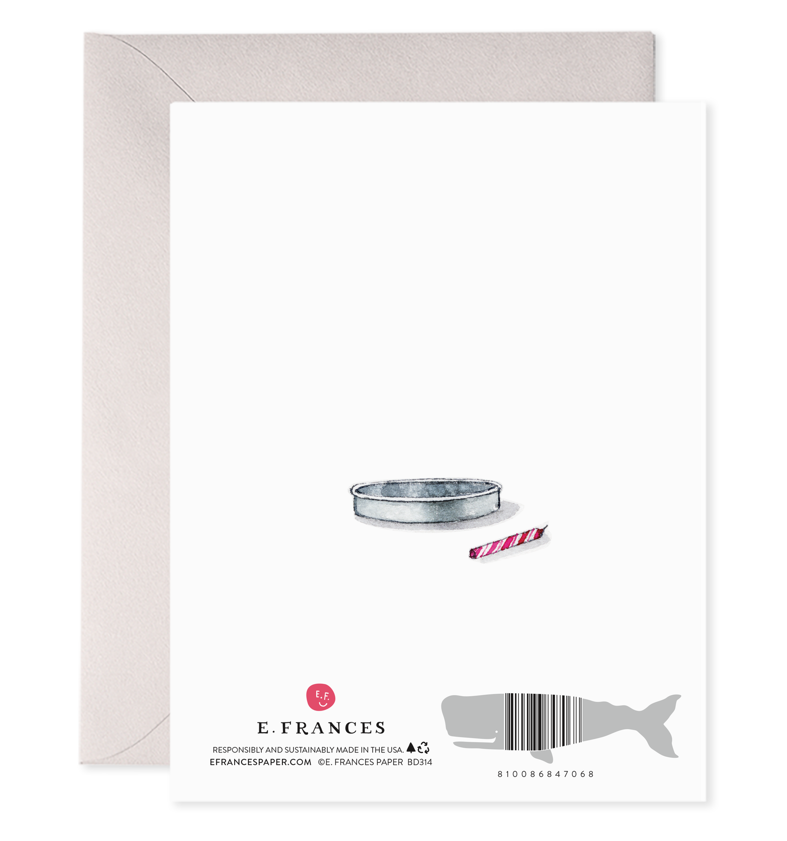 EZBake Belated | Birthday Greeting Card