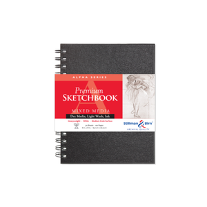 Stillman & Birn Mixed Media Sketchbook - Alpha Series Portrait WIREBOUND