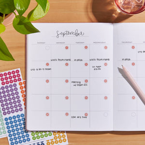 Date Dots - Multi-Color