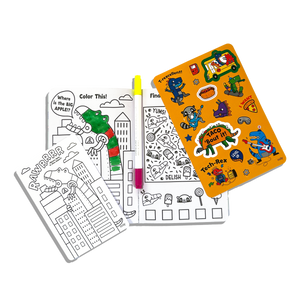 Let's Go!: Activity & Coloring Kit
