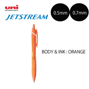 UNI JETSTREAM COLOR BALLPOINT PEN: 0.7mm