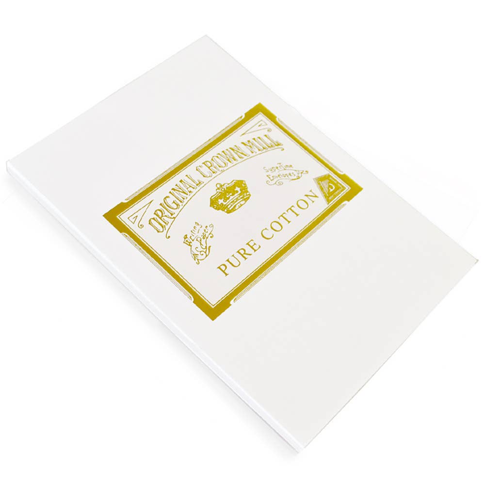 Original Crown Mill Pure Cotton Writing Pads: A5 (5.75x8.25")