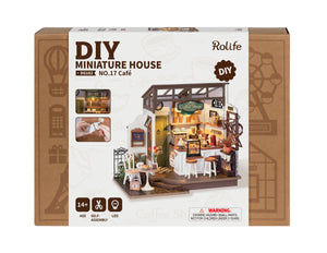 DG162 No.17 Café Rolife DIY Miniature House Craft Dollhouse