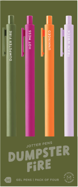 Jotter Sets 4 Pack: Dumpster Fire