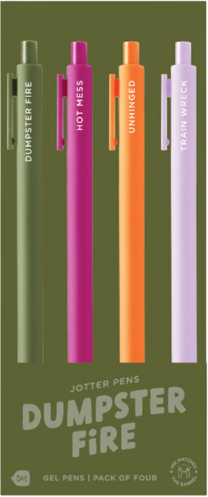 Jotter Sets 4 Pack: Dumpster Fire
