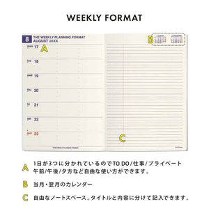 2026 Planner Refill for NX type