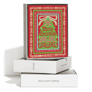 Christmas Stamp greeting card: Single