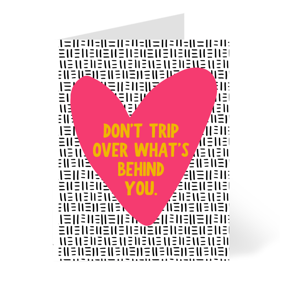 Behind You | Encouragement Card | Personalized Notecards