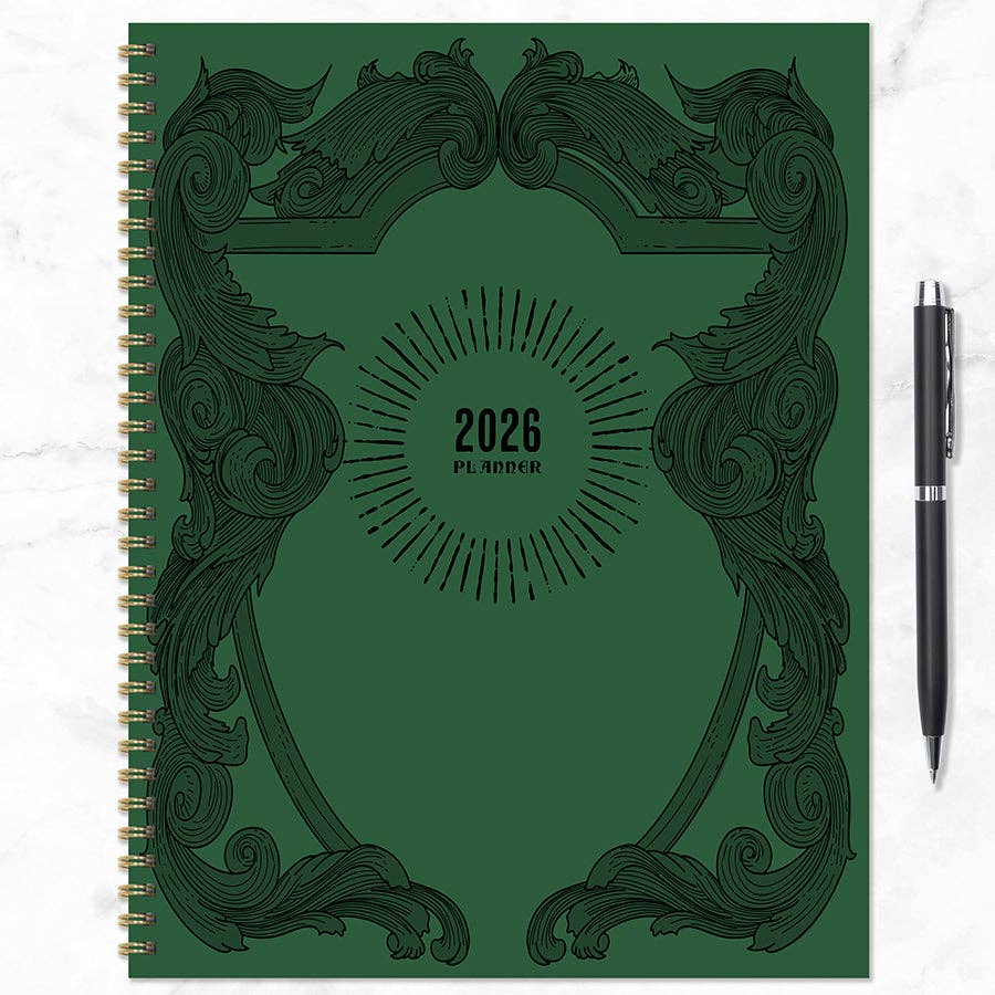 2026 Crest Large Weekly Monthly Planner