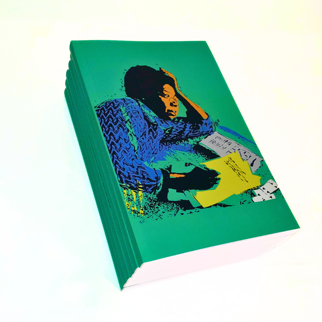 Maya Angelou Green Notebooks – Soft Cover, Lined Journals
