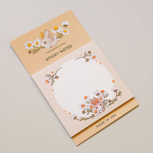 Sticky Notes - Jackalope's Garden (Cream)