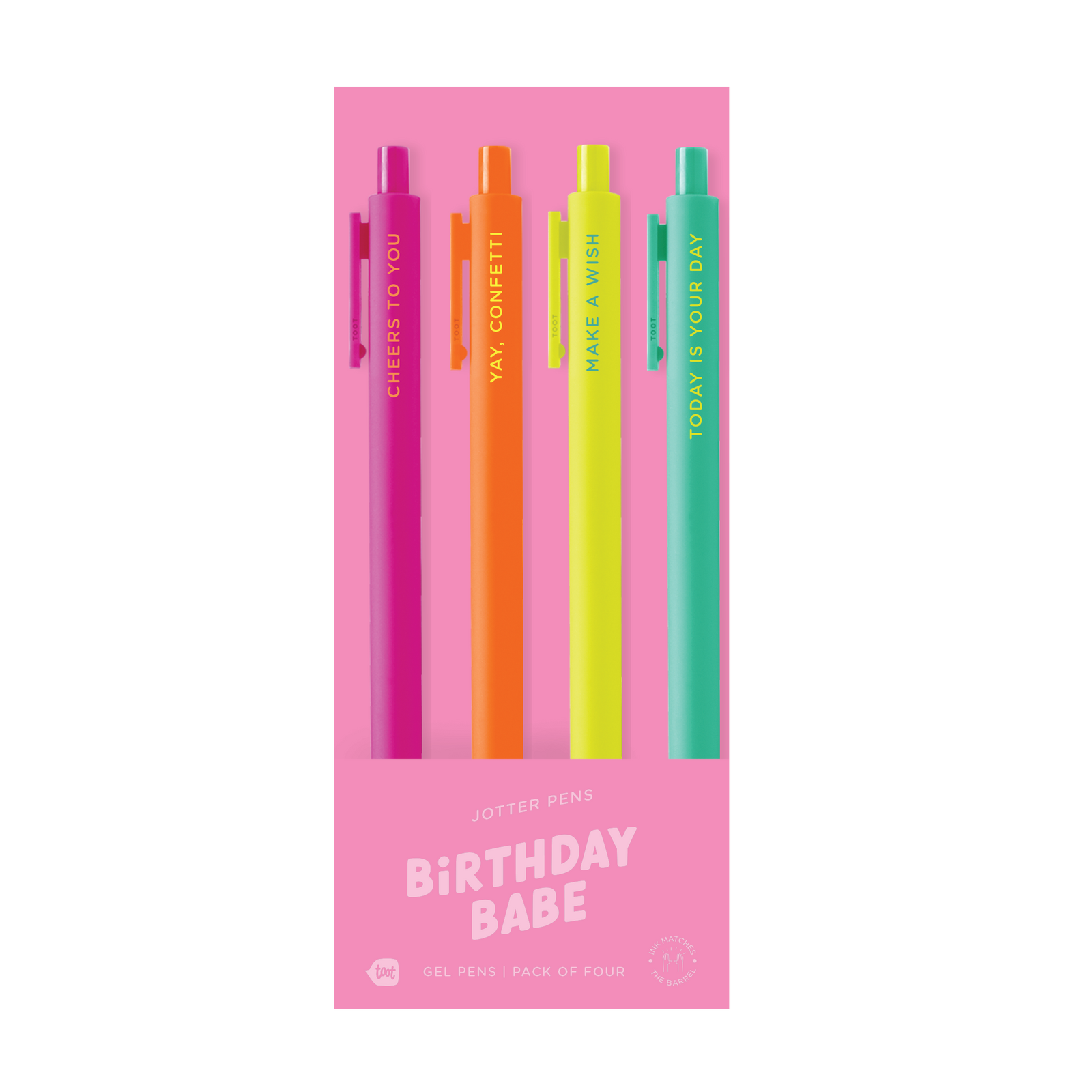 Jotter Sets 4 Pack: Birthday Babe