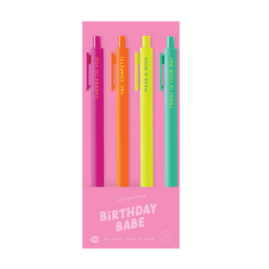 Jotter Sets 4 Pack: Birthday Babe