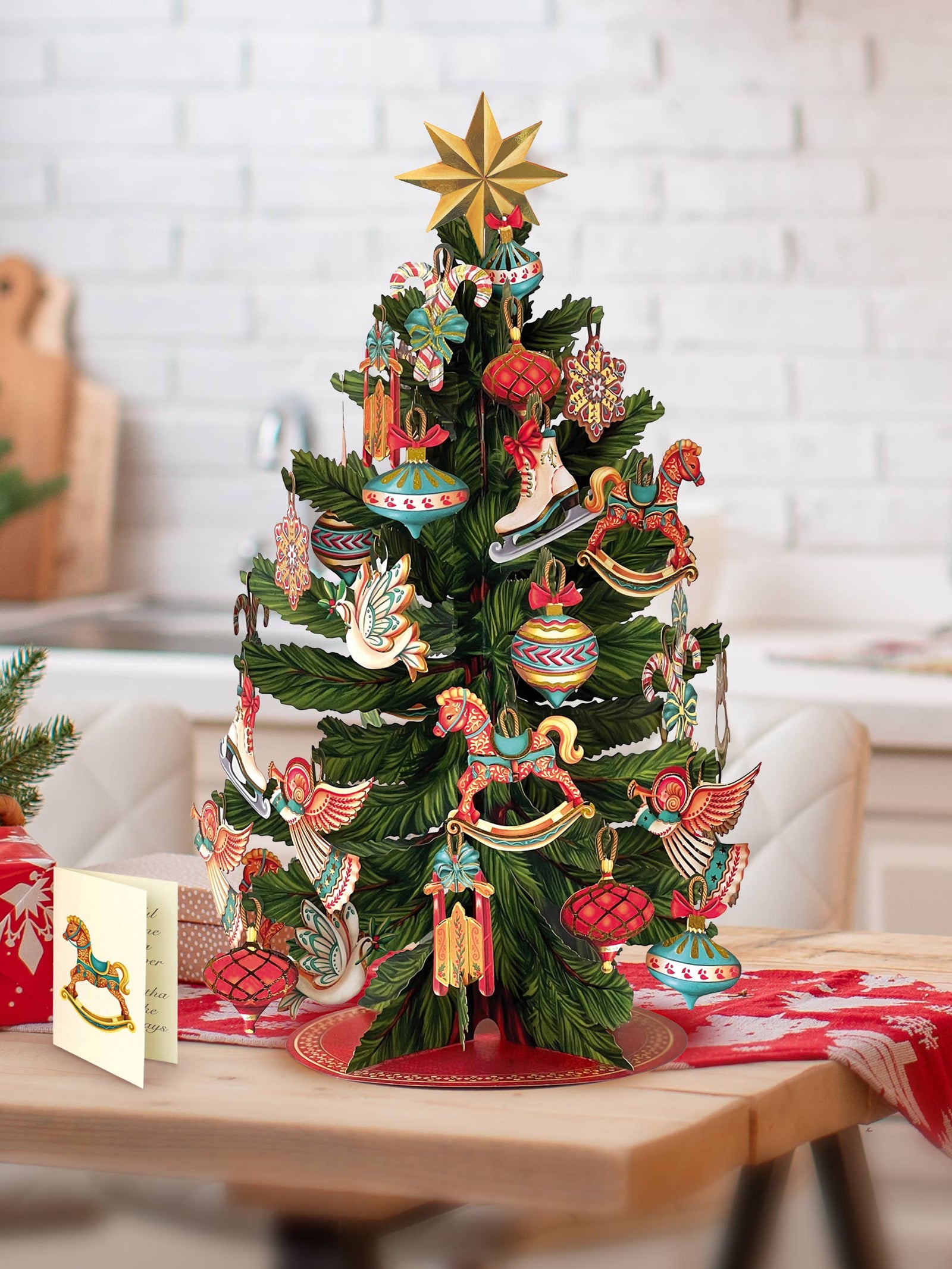 Christmas Tree (Pop-up holiday Greeting Cards)