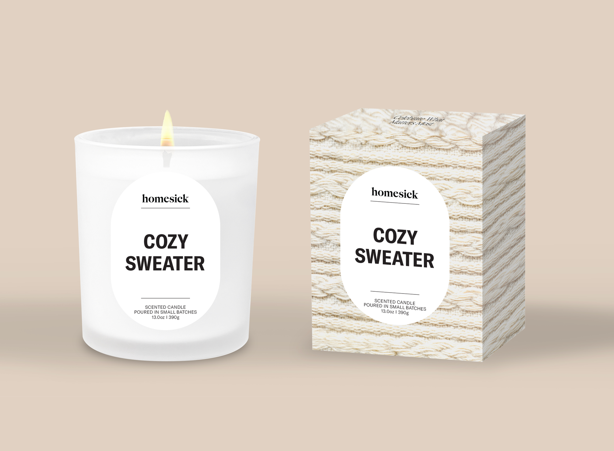 Cozy Sweater Candle