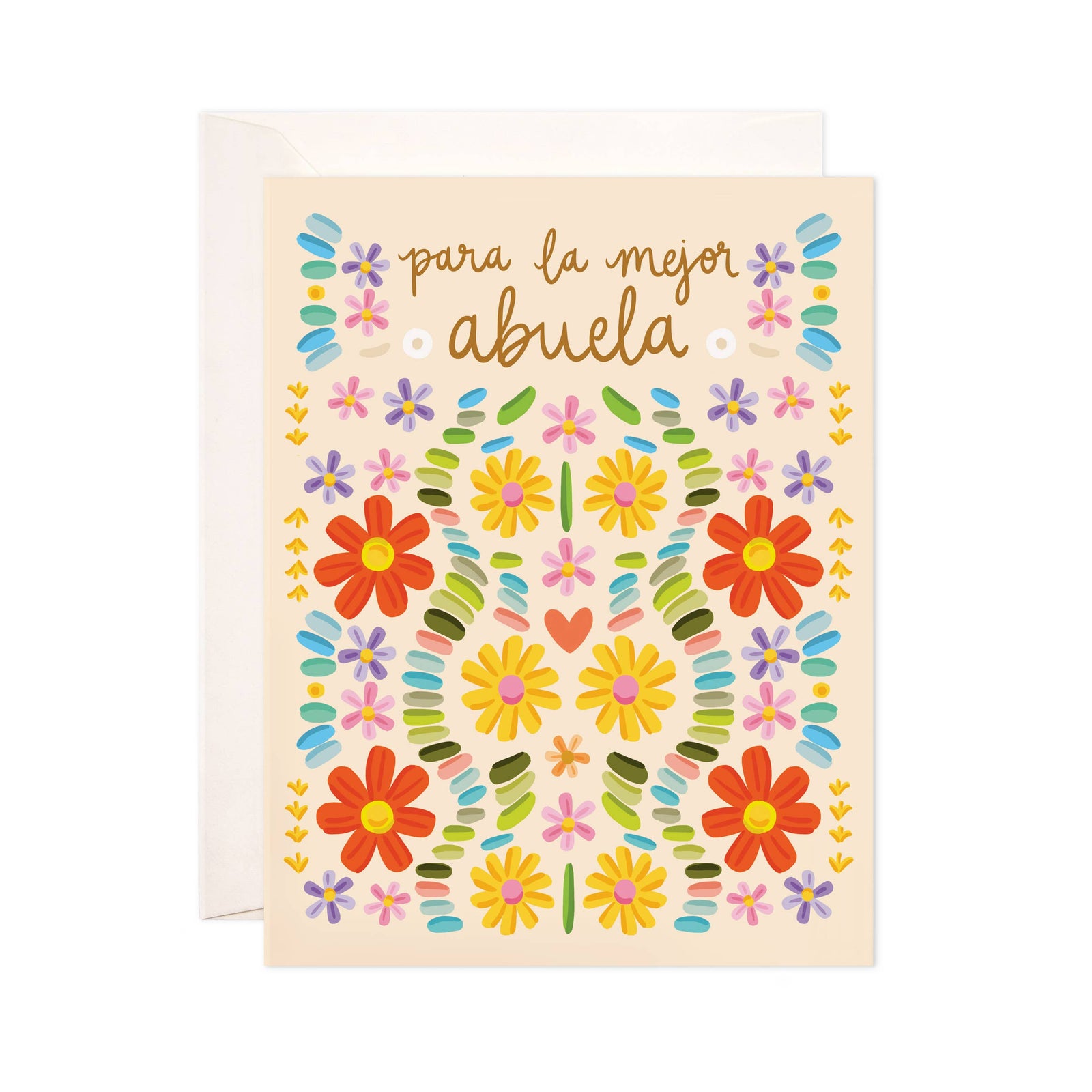 Mejor Abuela Greeting Card - Spanish Mother's Day Card