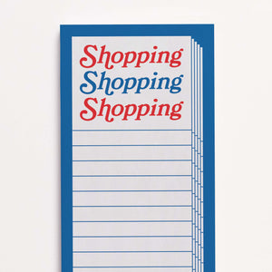 Shopping Shopping Shopping Note Pad