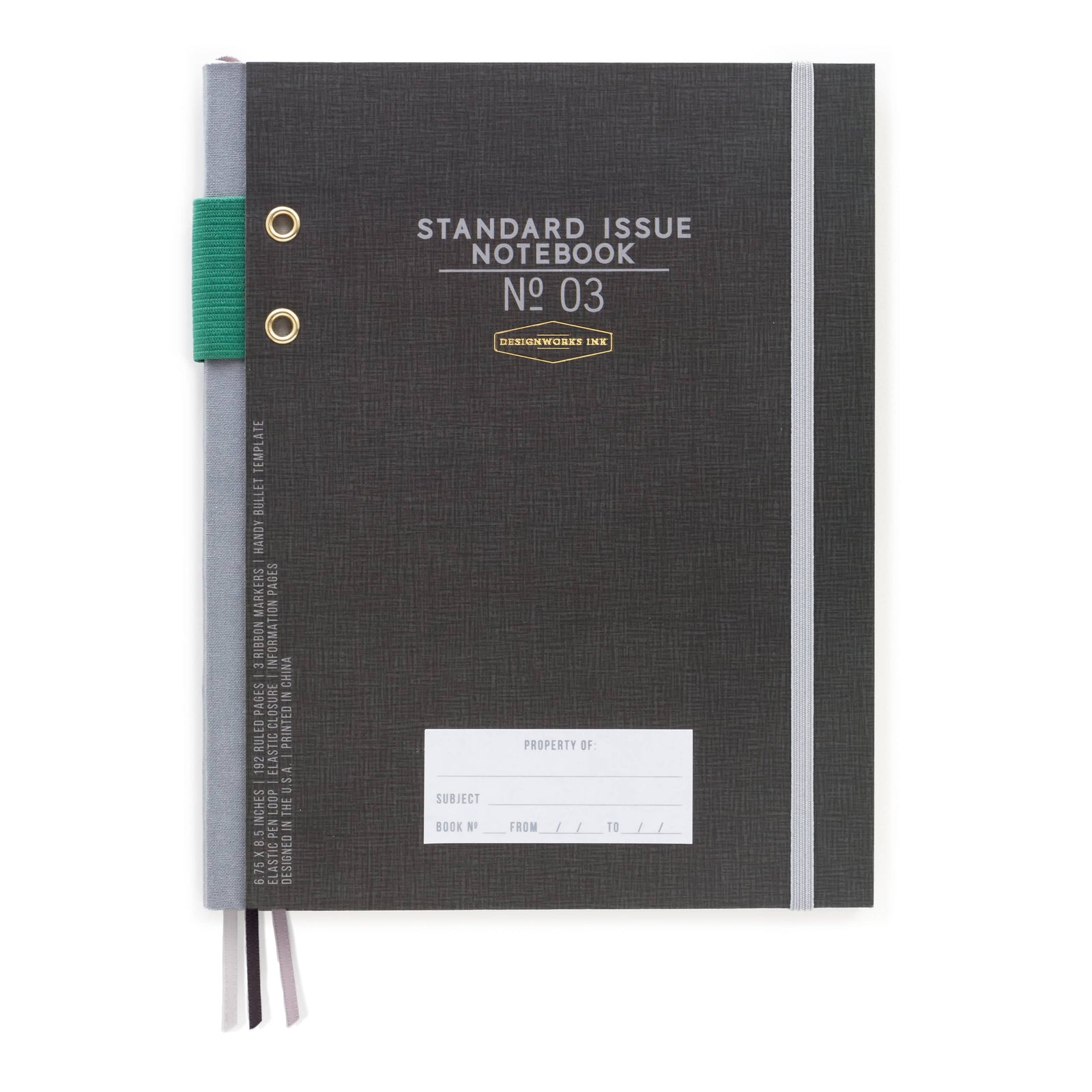 STANDARD ISSUE PLANNER NOTEBOOK NO. 03