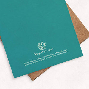 Partridges Holiday Greeting Card: Original Christmas Art