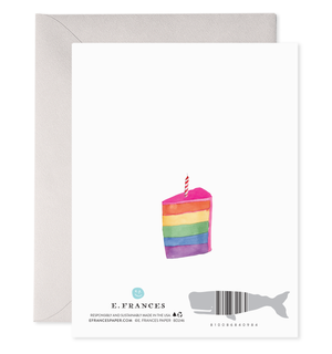 Big Cake | Birthday Greeting Card: 4.25 X 5.5 INCHES