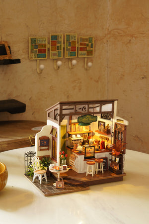 DG162 No.17 Café Rolife DIY Miniature House Craft Dollhouse