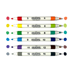 Colortopia Paint Marker By Number Kit