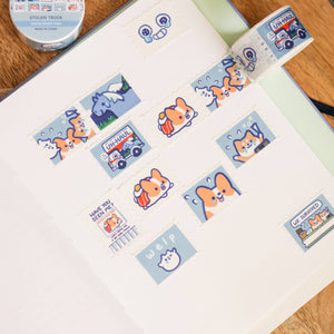 Stamp Washi Tape - Stolen Truck