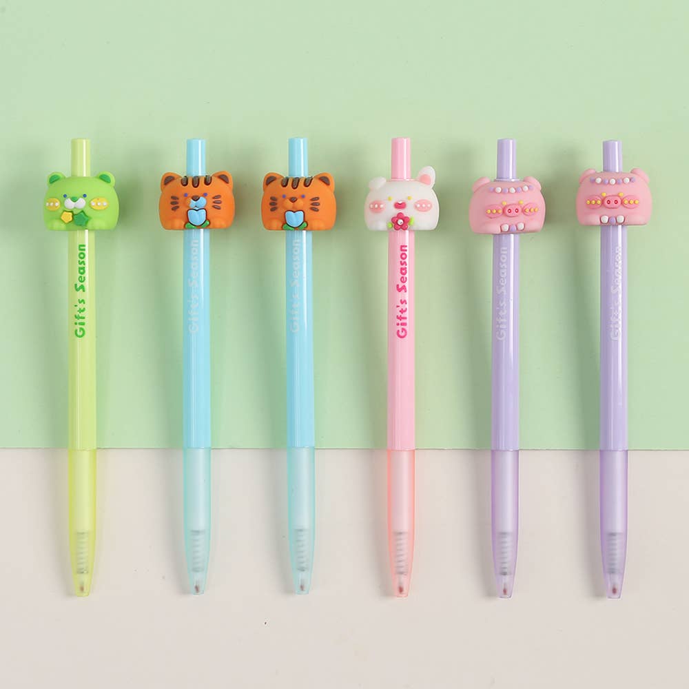 ANIMALS GIFT SEASON RETRACTABLE GEL PEN