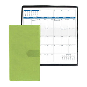 Quo Vadis "Visoplan" 12 Month Planner Calendar for 2026: Brown
