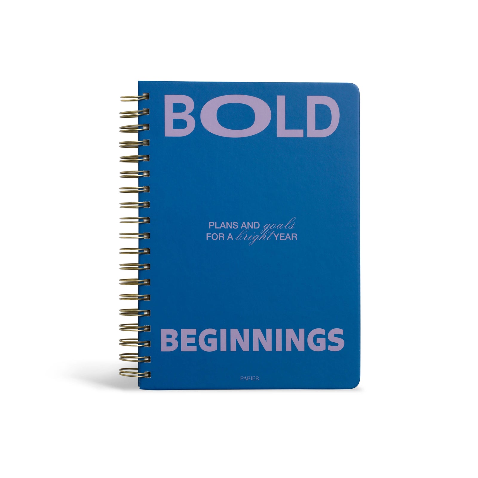 Bold Hardcover B5 Spiral Undated Daily Planner