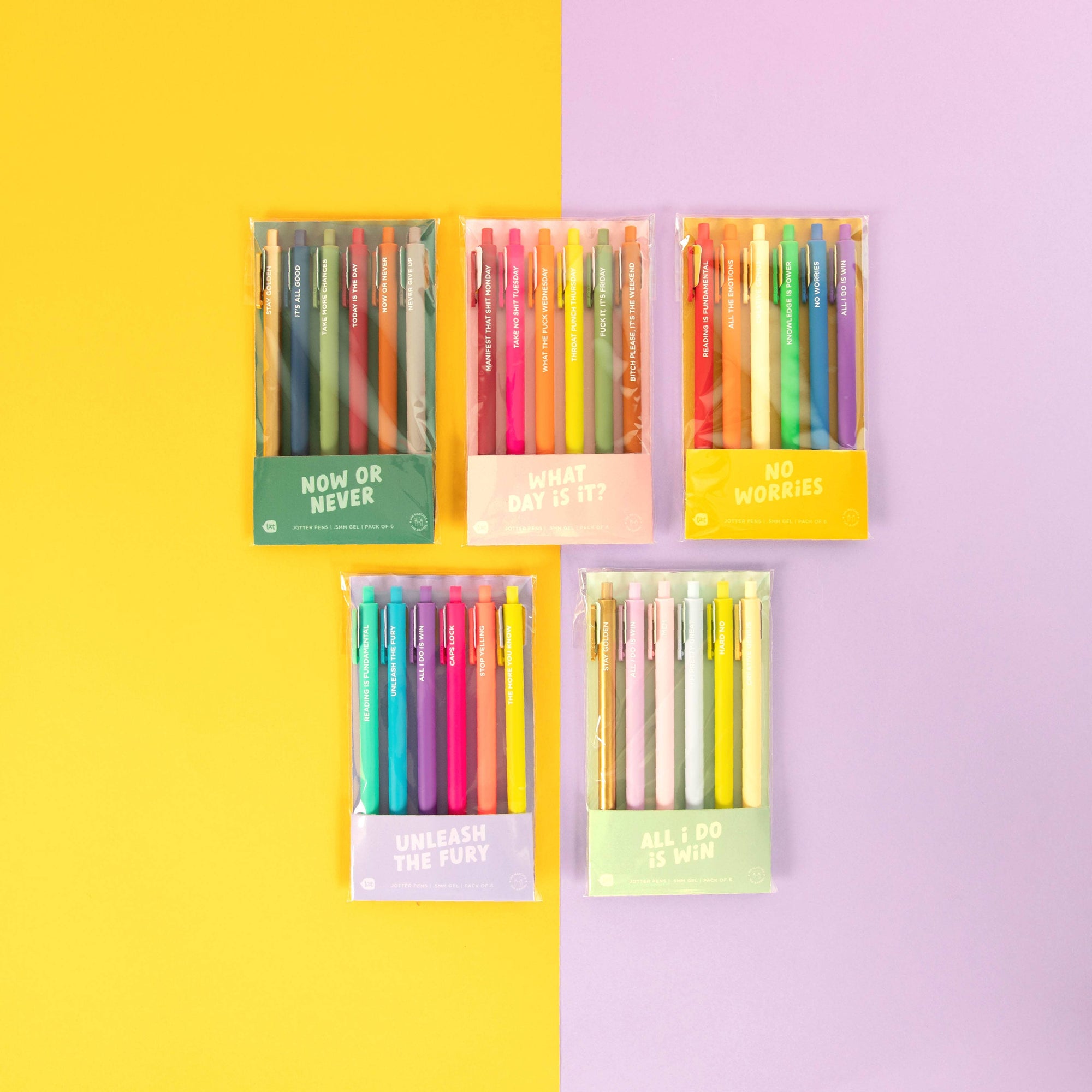 Jotter Sets - 6 pack: What Day Is It?