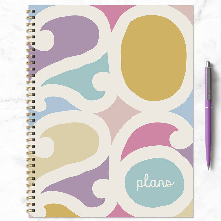 2026 Joyful Year Large Weekly Monthly Planner