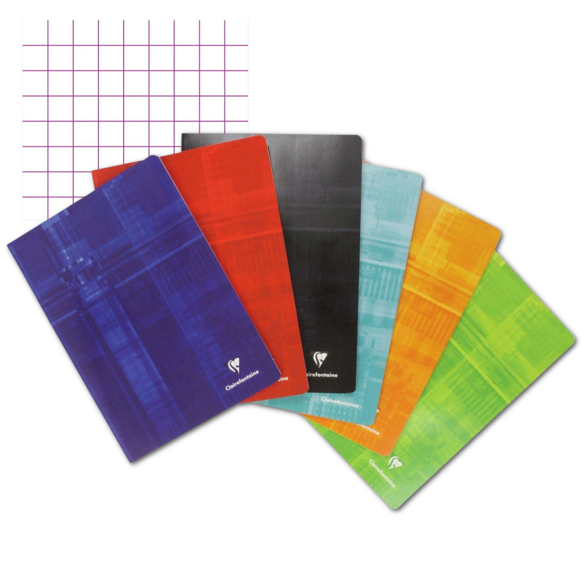 Classic Clairefontaine Stapled Notebook - Graph - 5.5 x 8 in