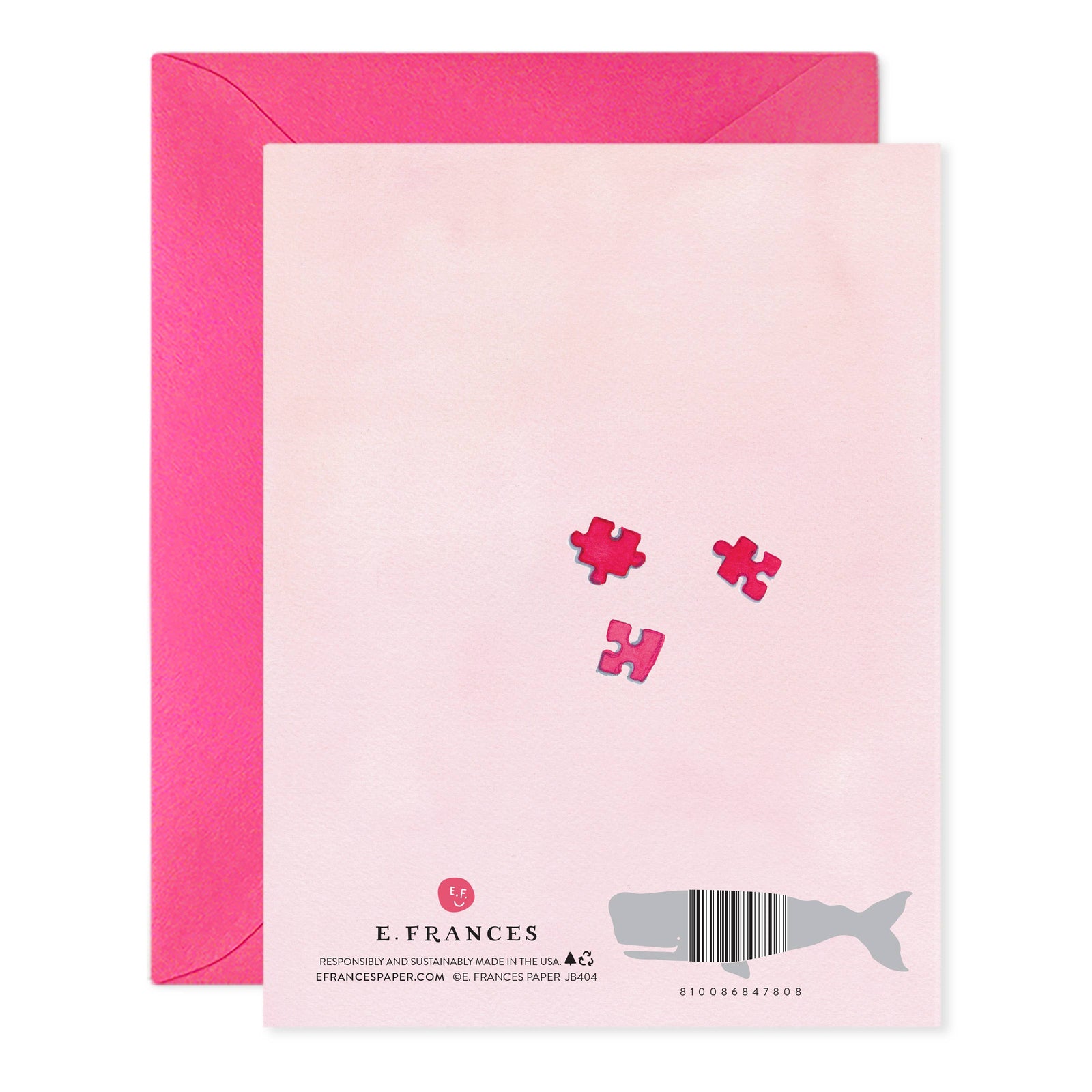 Heart Puzzle Greeting Card