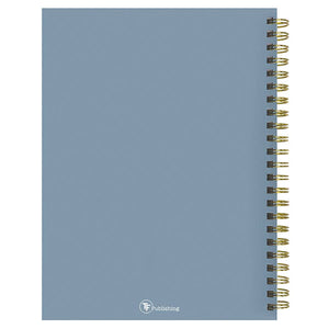 Simply French Blue Medium Weekly Monthly Planner 2025-2026