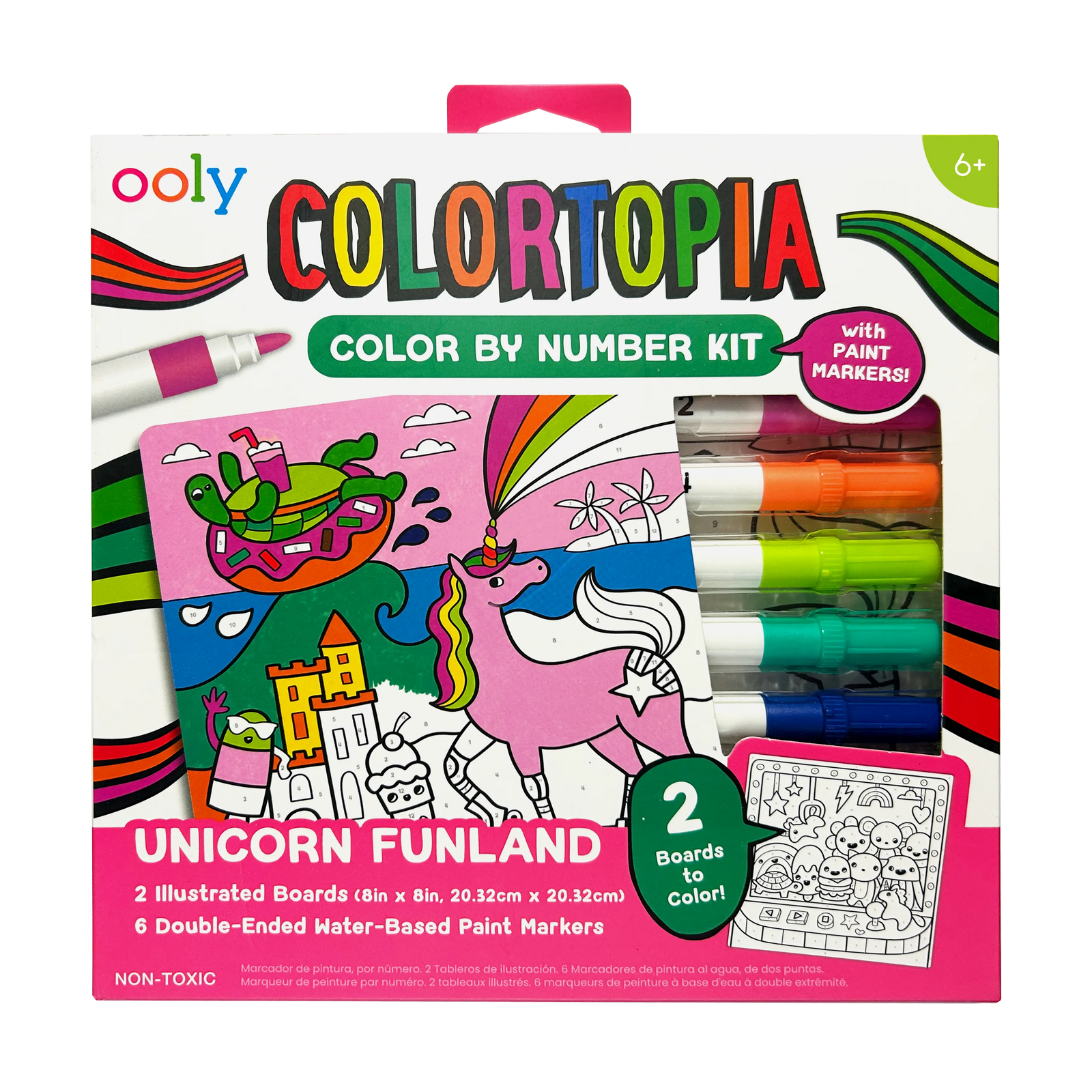 Colortopia Paint Marker By Number Kit