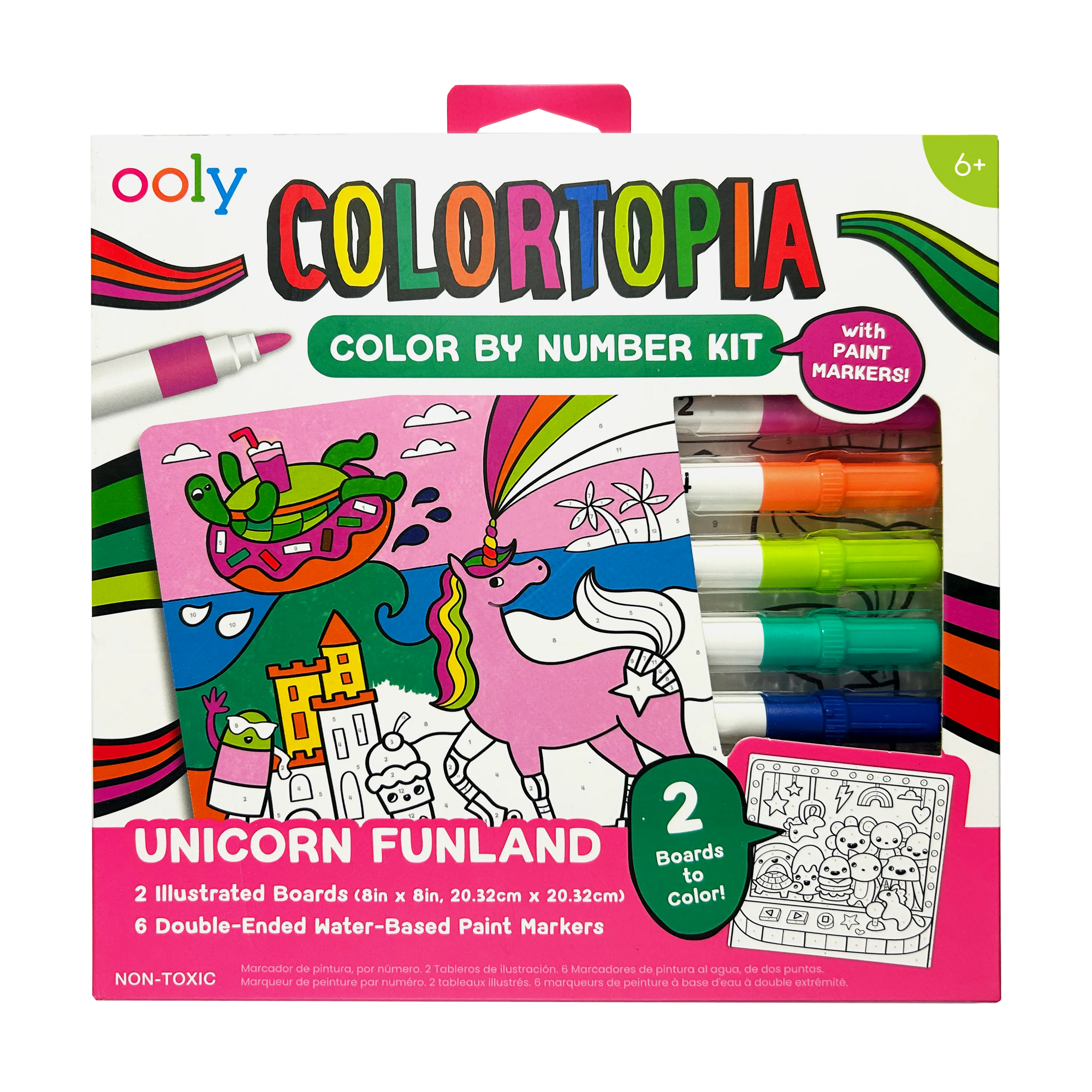 Colortopia Paint Marker By Number Kit