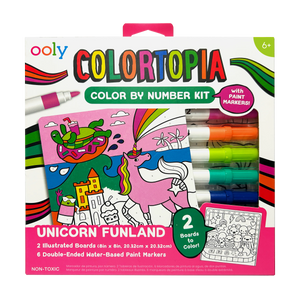 Colortopia Paint Marker By Number Kit