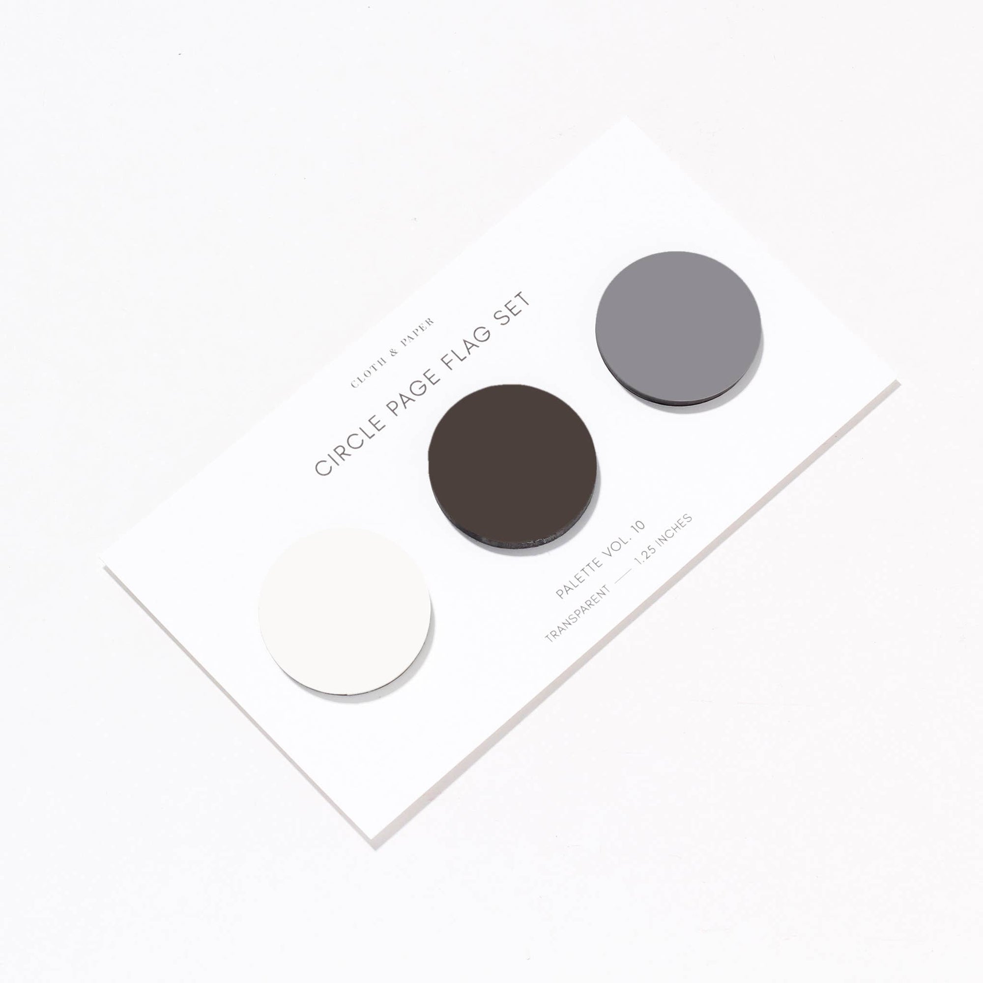 Circle Page Flag Trio: Le Blanc/Avant Garde/Verona Vol 10